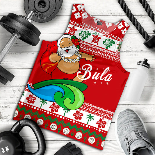 Fiji Tank Top Santa Claus Ho Ho Ho Christmas