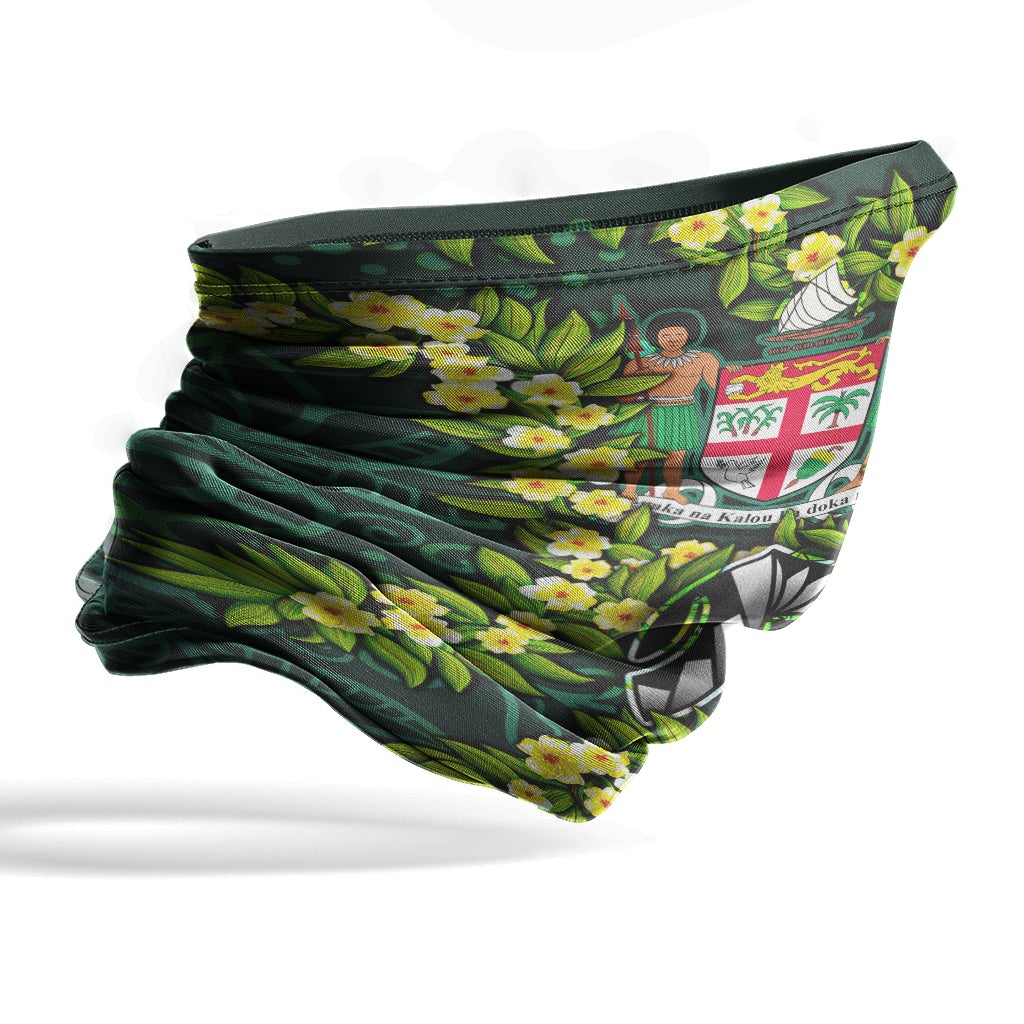 Fiji Crest Neck Gaiter - Ti Leaf Lei Turtle