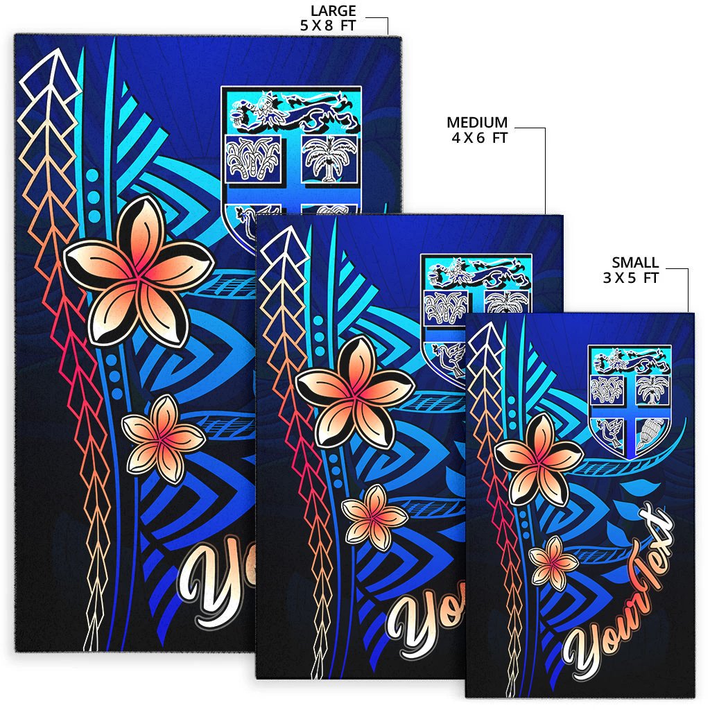 Fiji Custom Personalised Area Rug - Vintage Tribal Mountain
