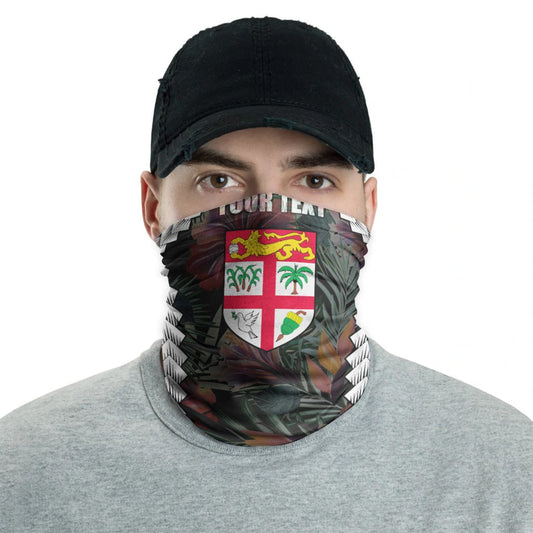 Fiji Custom Personalised Neck Gaiter - Polynesian Chain