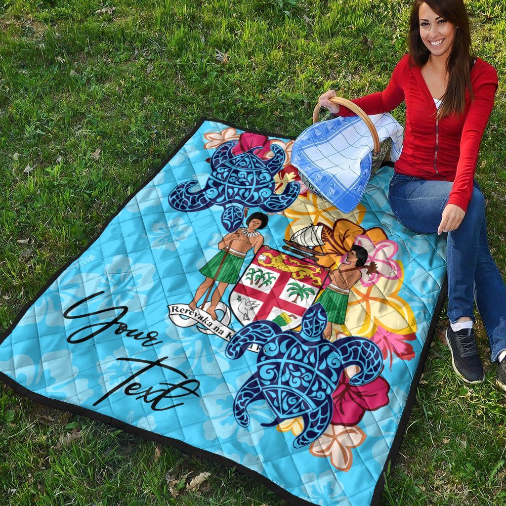 Fiji Custom Personalised Premium Quilt - Tropical Style