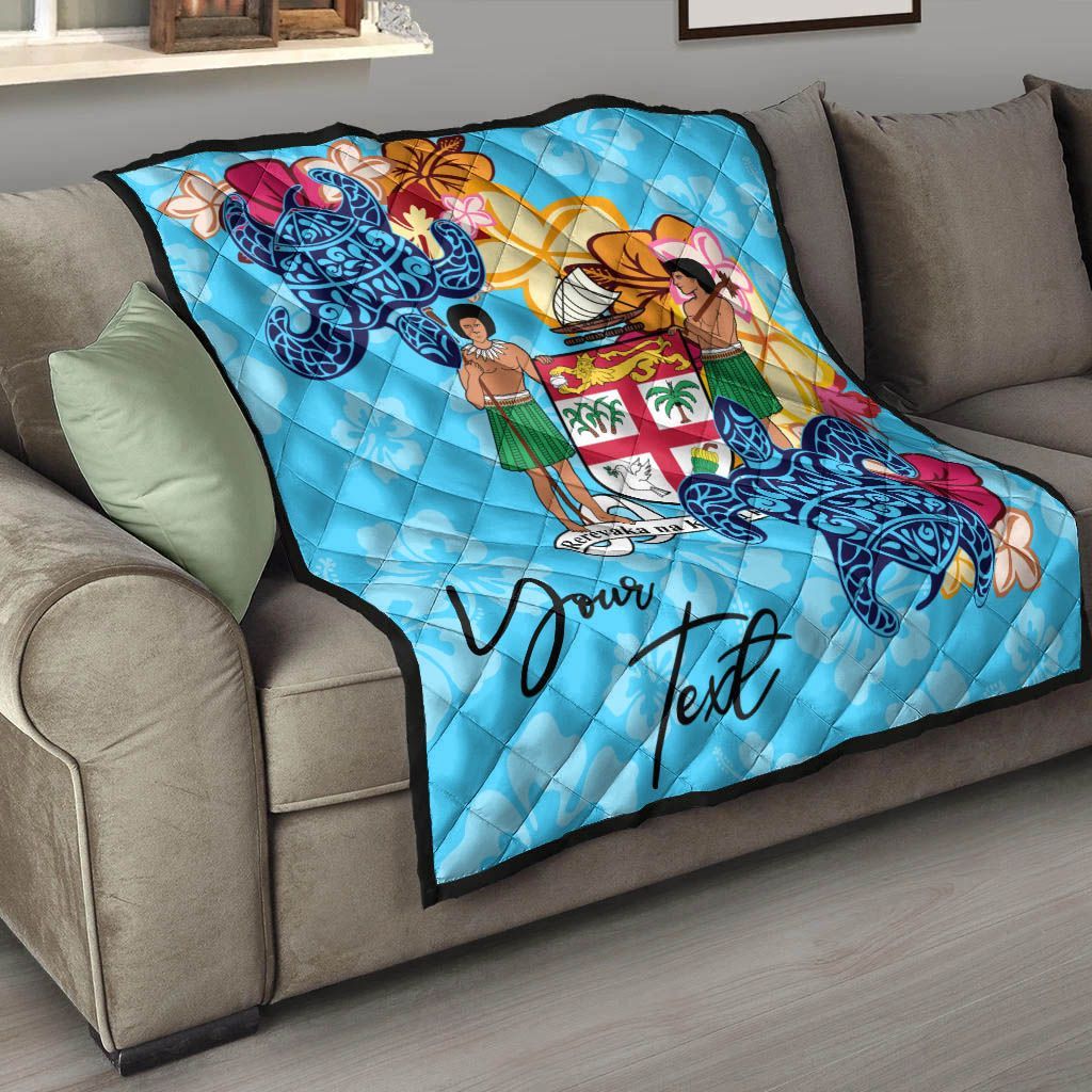 Fiji Custom Personalised Premium Quilt - Tropical Style