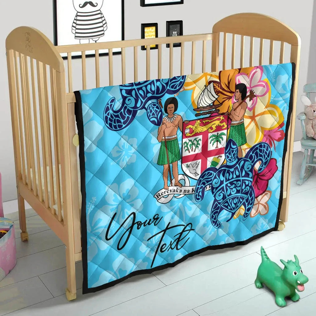 Fiji Custom Personalised Premium Quilt - Tropical Style