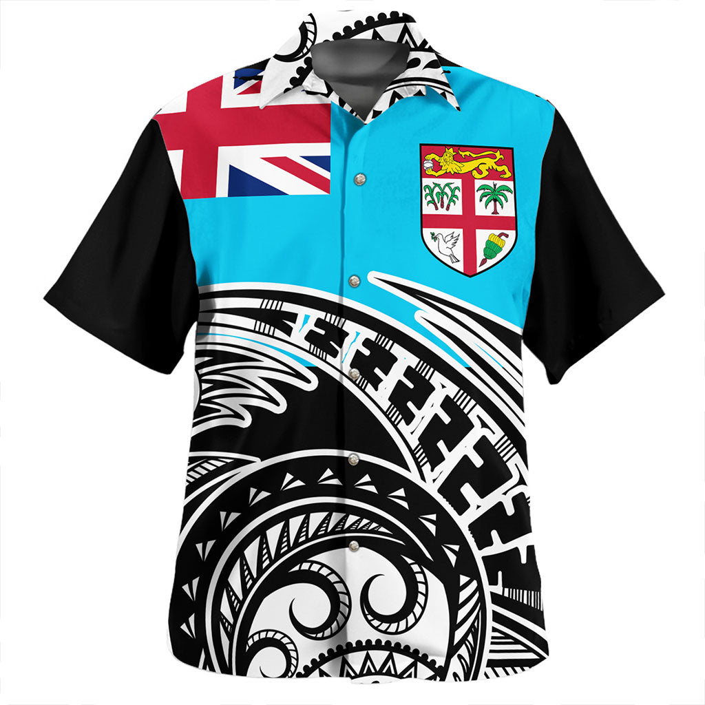 Fiji Hawaiian Shirt Masi Rugby