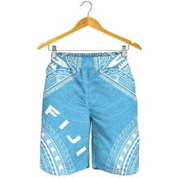 Fiji Men Shorts - Polynesian Chief Flag Version
