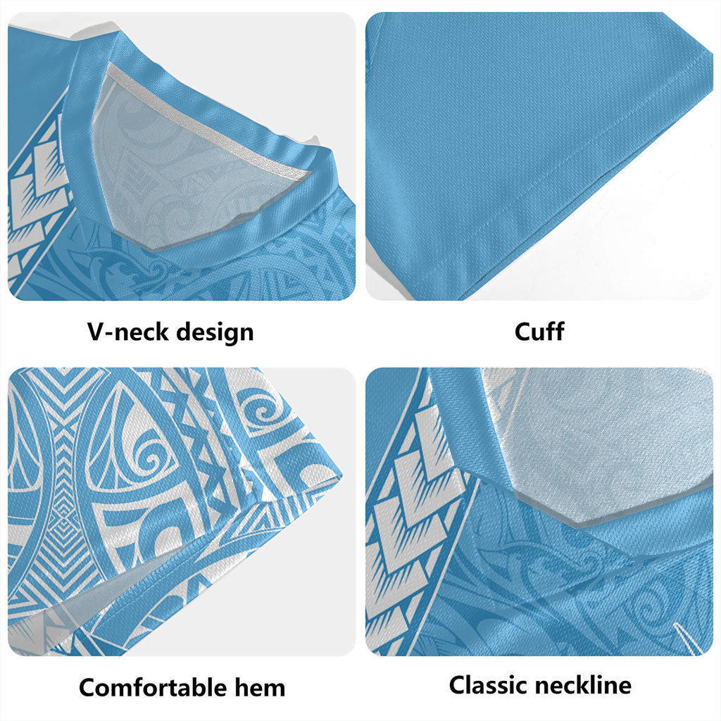 Fiji Rugby Jersey Tribal Melanesian Flag And Coat Of Arms