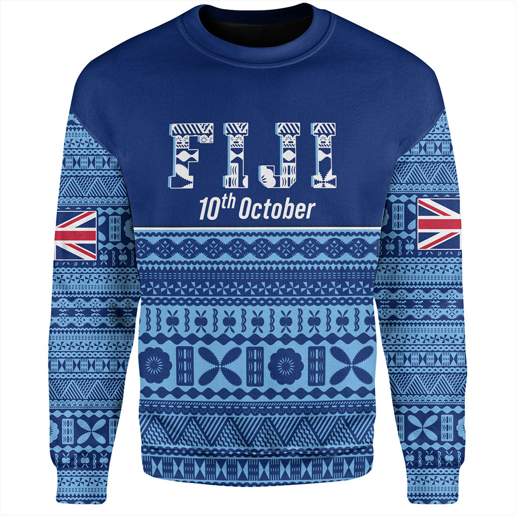 Fiji Sweatshirt Happy Independence Day