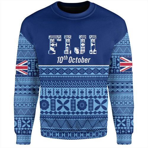 Fiji Sweatshirt Happy Independence Day