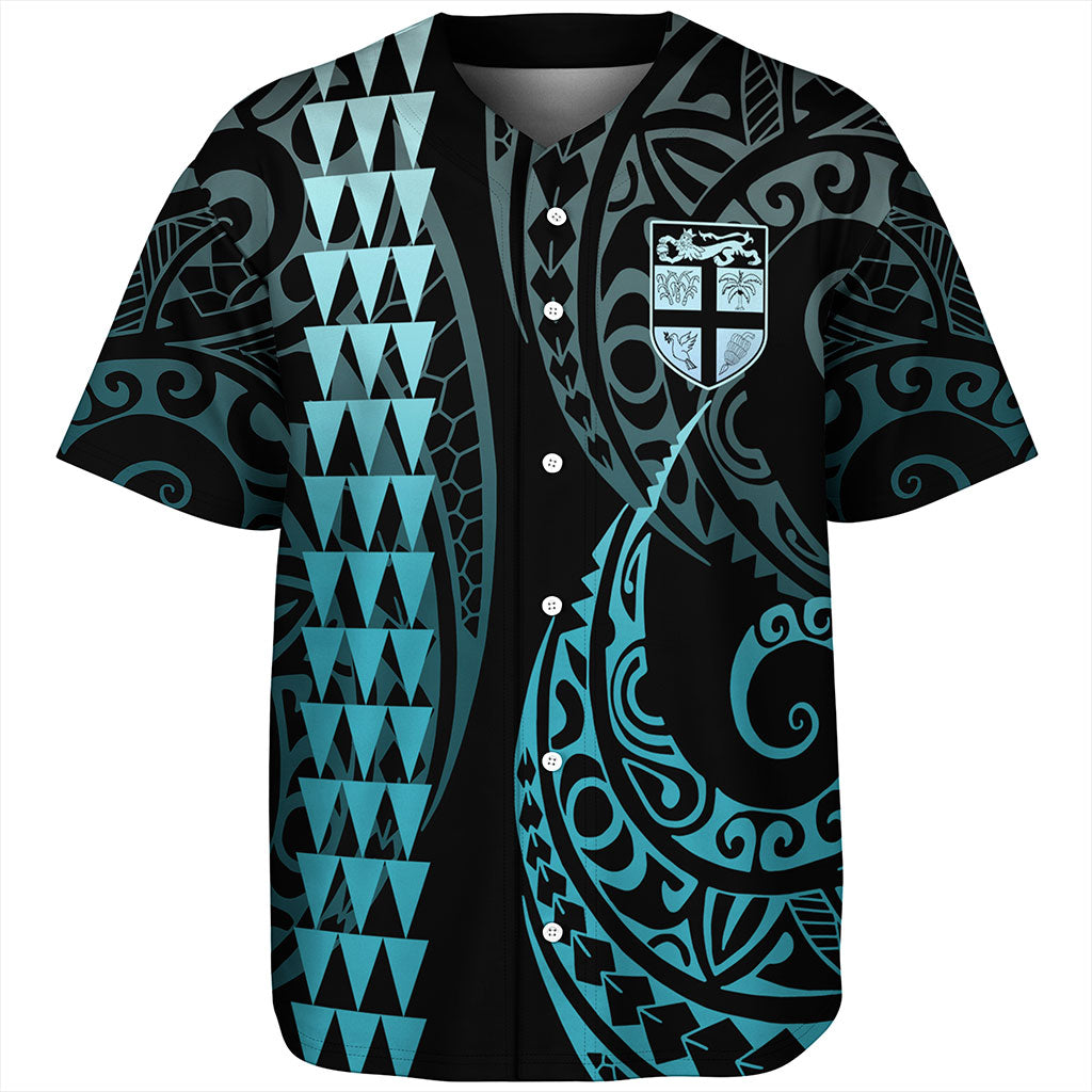 Fiji Baseball Shirt Kakau Style Ver.1
