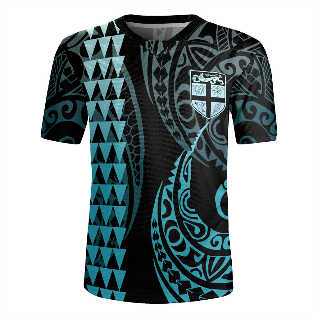 Fiji Rugby Jersey Kakau Style Ver.1