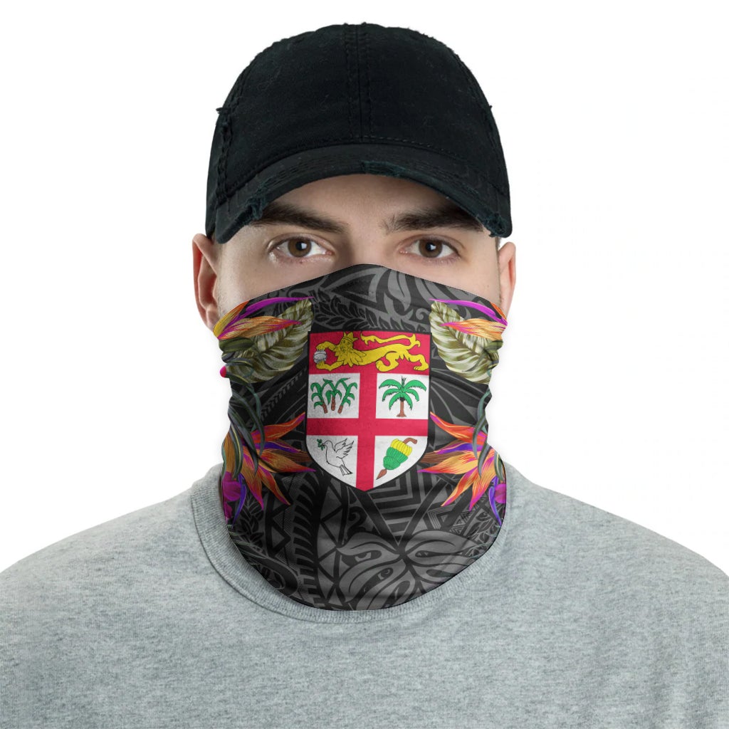 Fiji Neck Gaiter - Hibiscus Polynesian Pattern