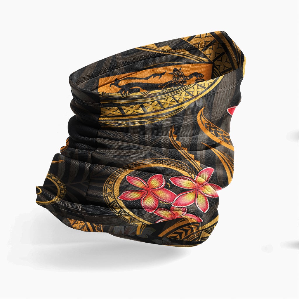 Fiji Neck Gaiter - Plumeria Gold