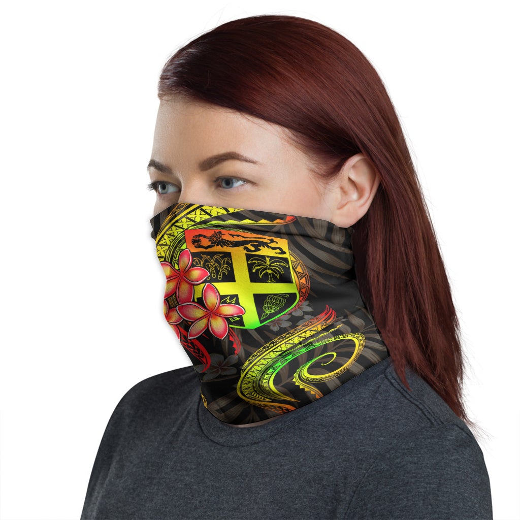 Fiji Neck Gaiter - Plumeria Reggae