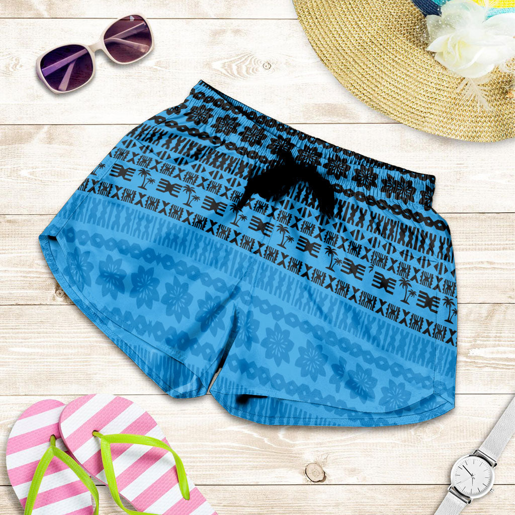 Fiji Women Shorts Pattern Tribal