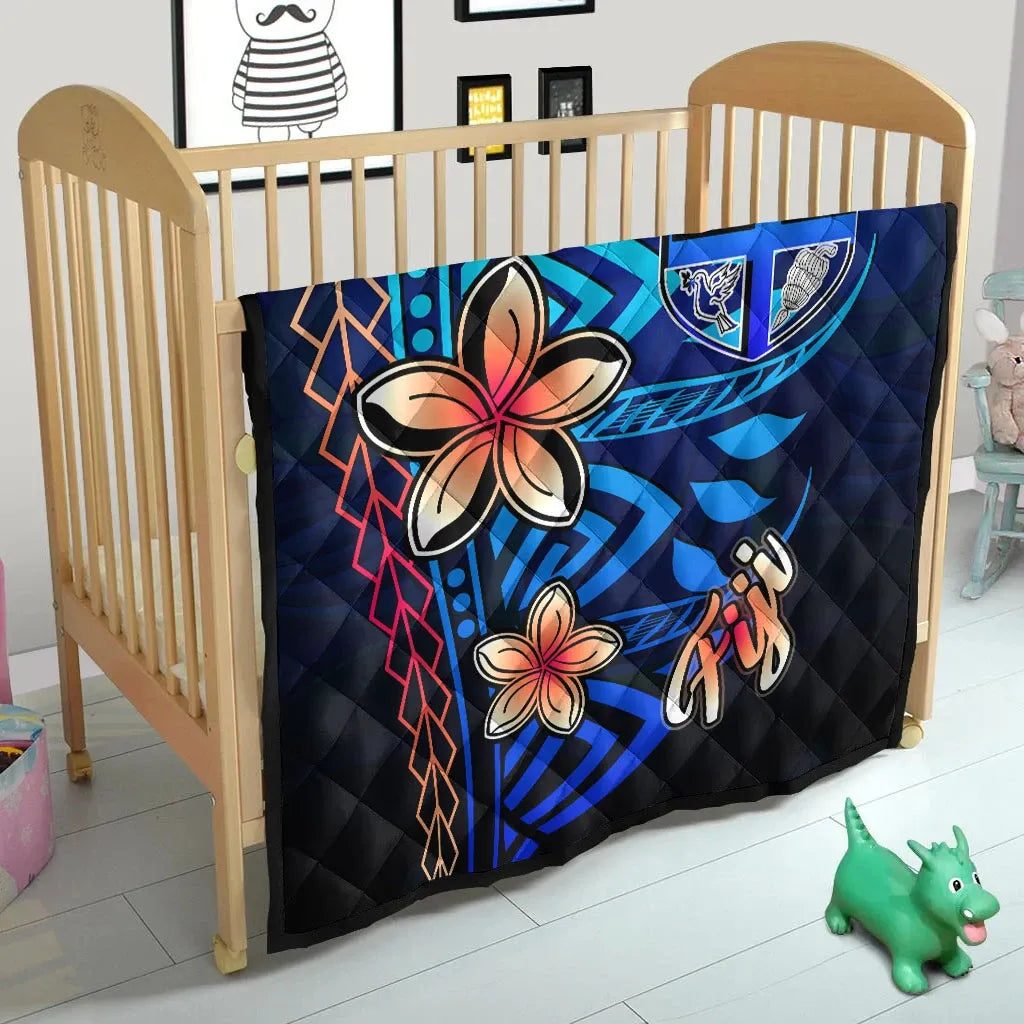 Fiji Premium Quilt - Vintage Tribal Mountain