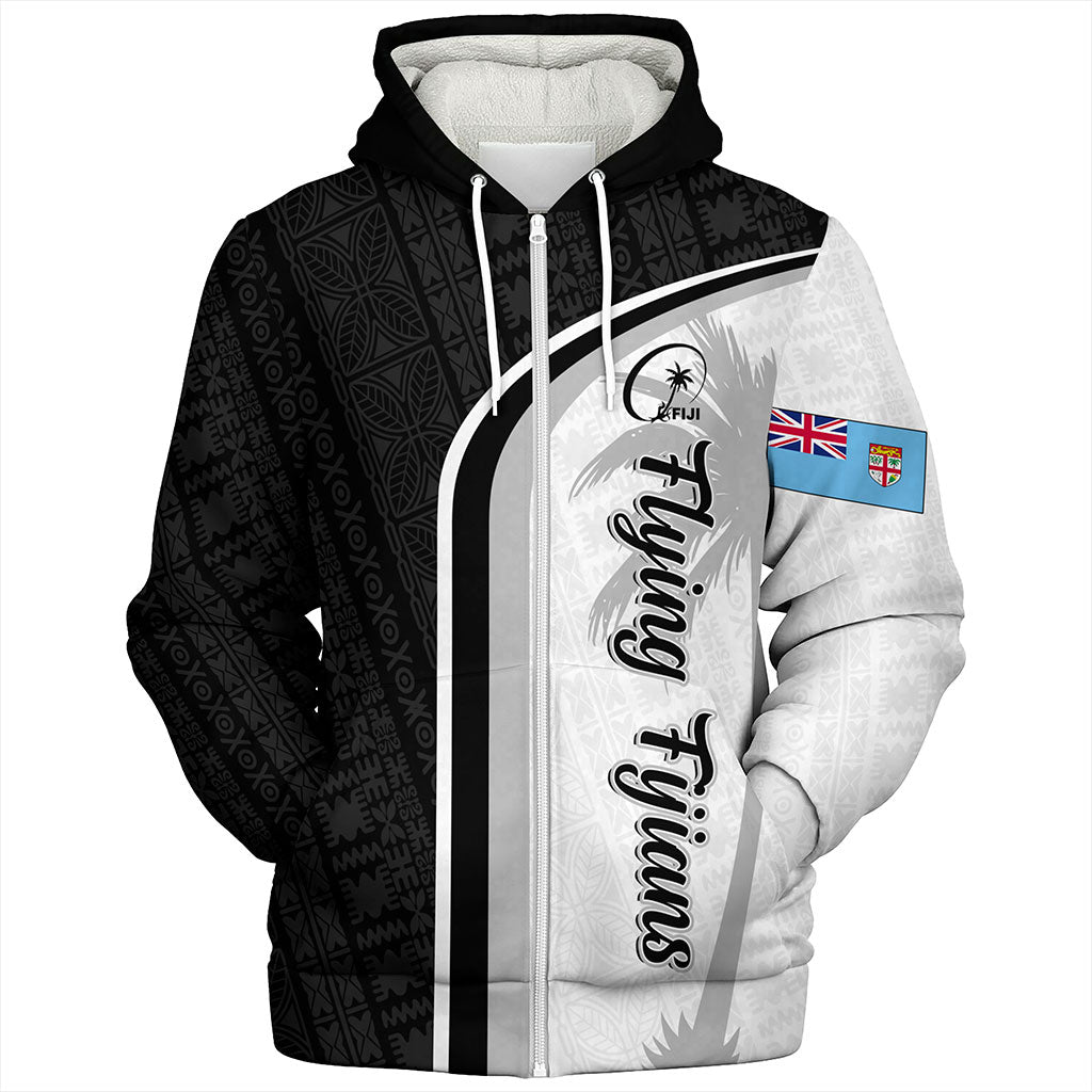 Fiji Sherpa Hoodie Rugby Masi Flying Fijians Style