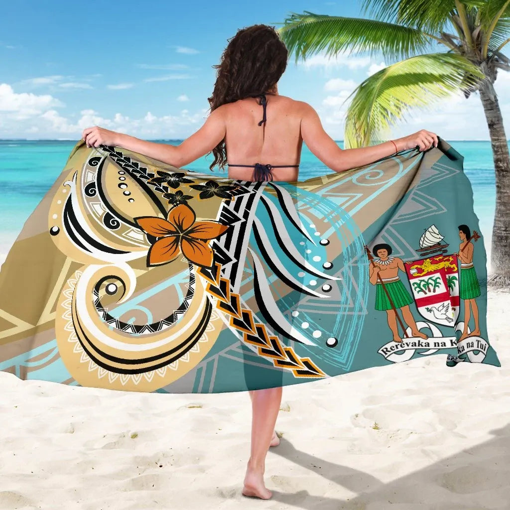Fiji Sarong - Flower Ribons