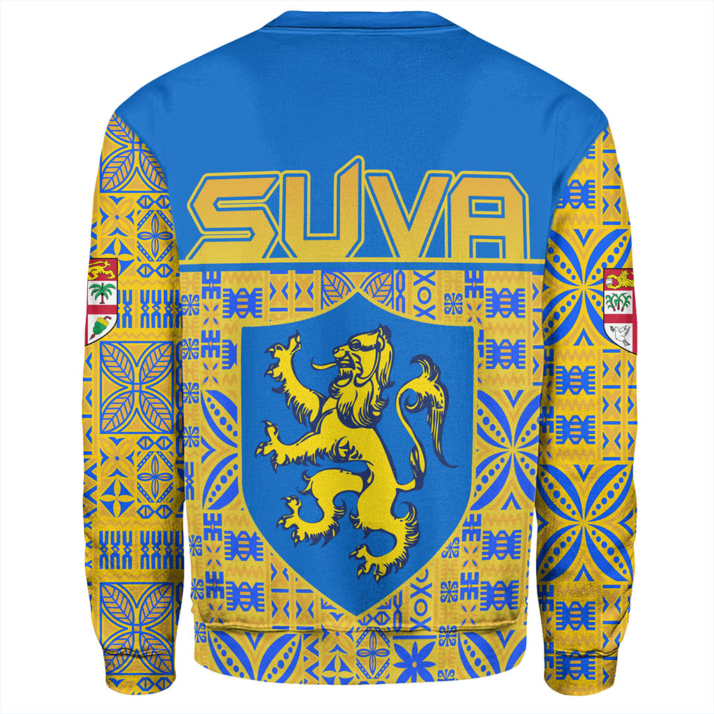 Fiji Sweatshirt Suva Lion Simple Style