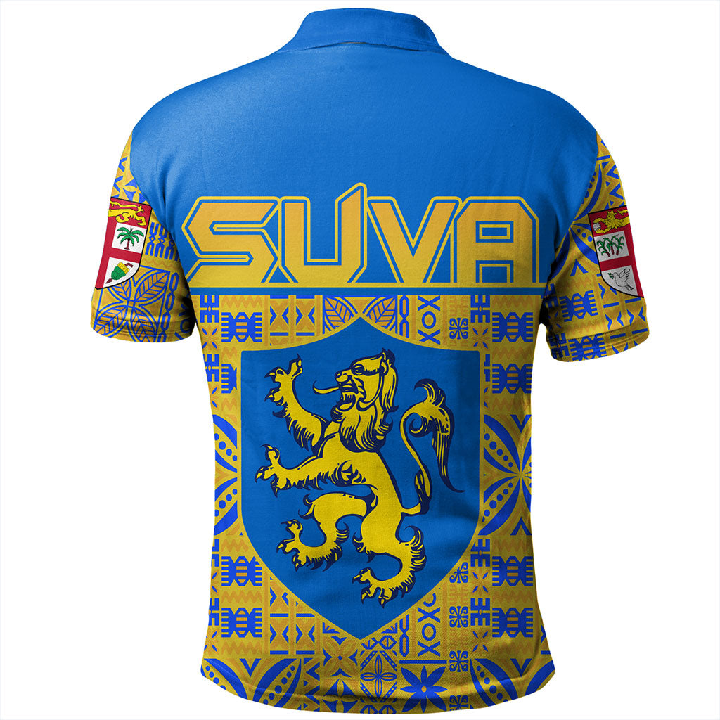 Fiji Polo Shirt Suva Lion Simple Style