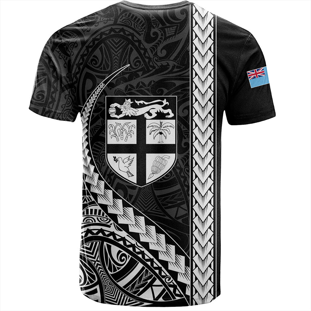 Fiji T-Shirt Tribal Melanesian Coat Of Arms