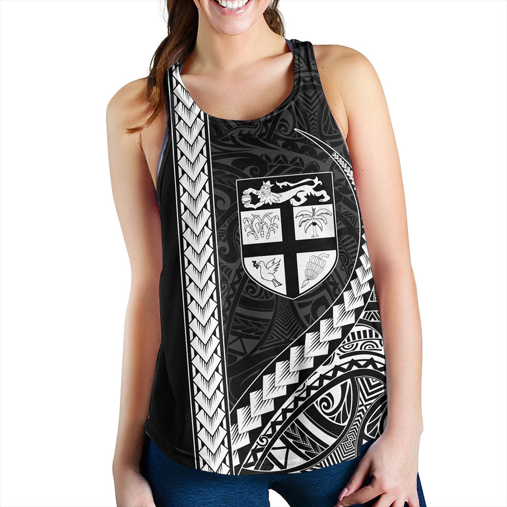 Fiji Women Tank Tribal Melanesian Coat Of Arms