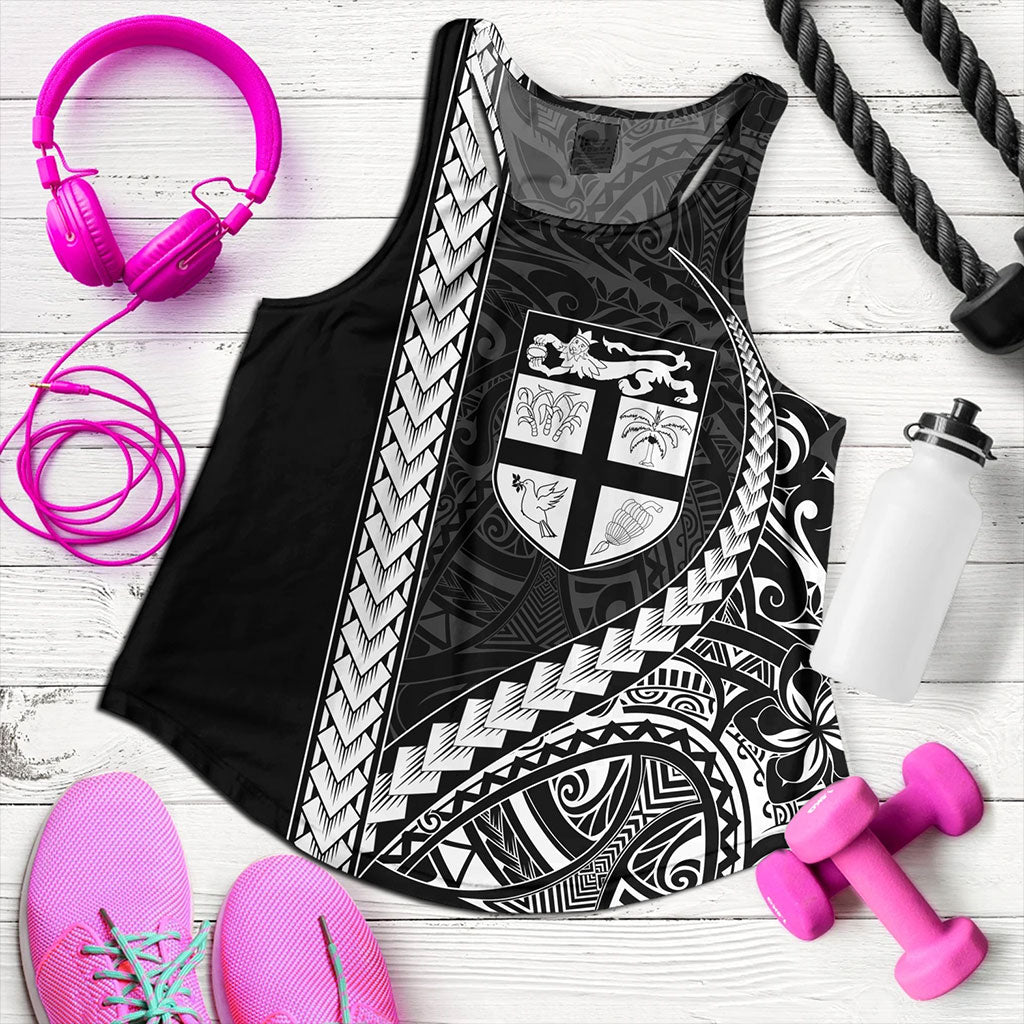 Fiji Women Tank Tribal Melanesian Coat Of Arms