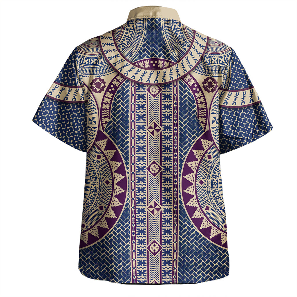Fiji Hawaiian Shirt Bula Pattern Circle