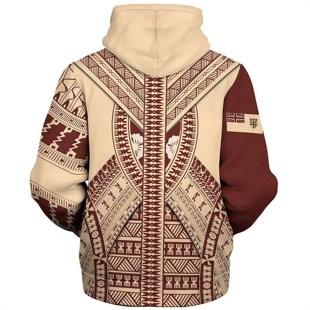 Fiji Sherpa Hoodie Bula Design Style