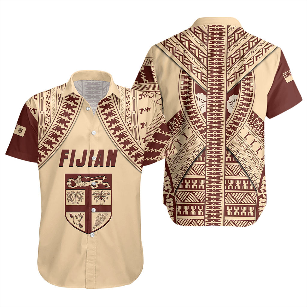 Fiji Short Sleeve Shirt Bula Design Style