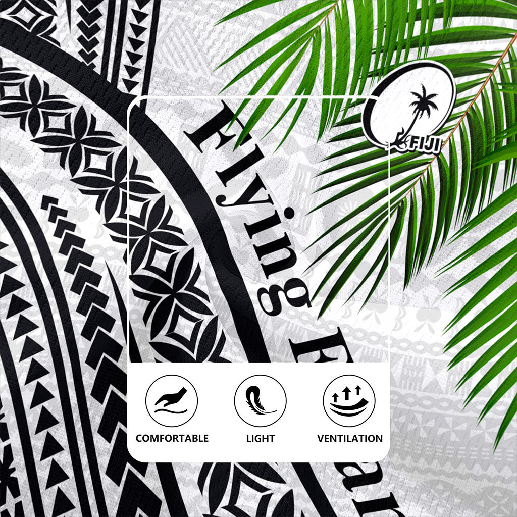 Fiji Rugby Jersey Rugby Masi Flying Fijians Fabric Leaves