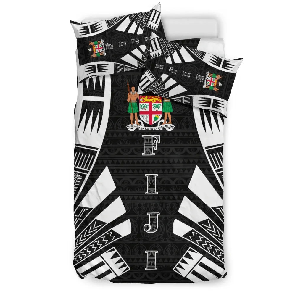 Fiji Duvet Cover Set - Polynesian Tattoo