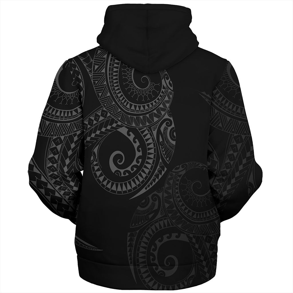 Philippines Filipinos Sherpa Hoodie Sun Tribal Tattoo Design