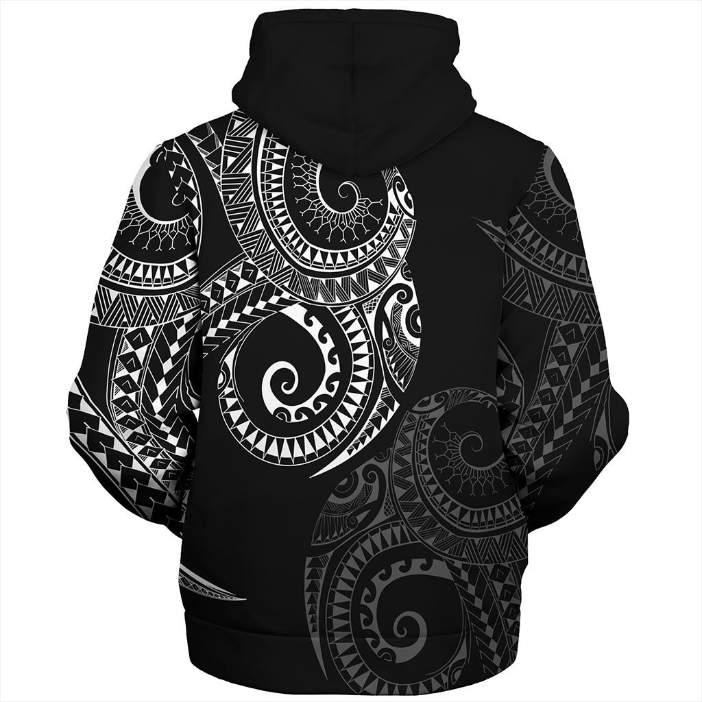 Philippines Filipinos Sherpa Hoodie Sun Tribal Tattoo Design