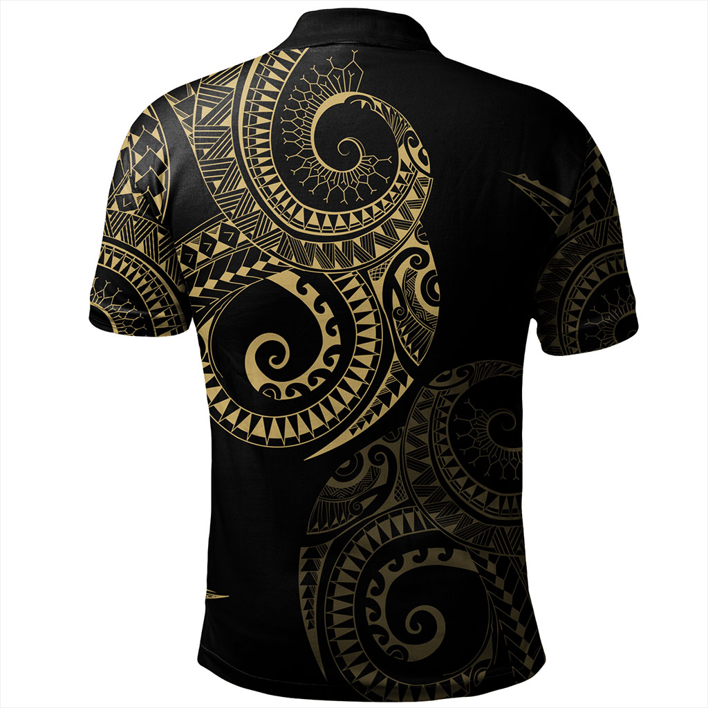 Philippines Filipinos Polo Shirt Sun Tribal Tattoo Design