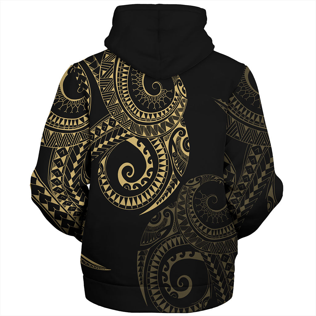 Philippines Filipinos Sherpa Hoodie Sun Tribal Tattoo Design