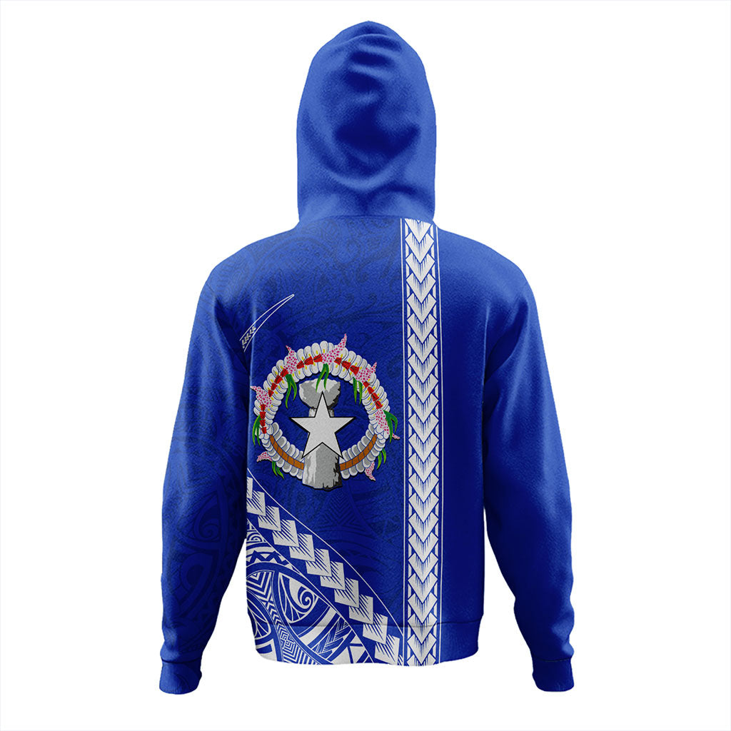 Northern Mariana Islands Hoodie Coat Of Arms Polynesian Tribal