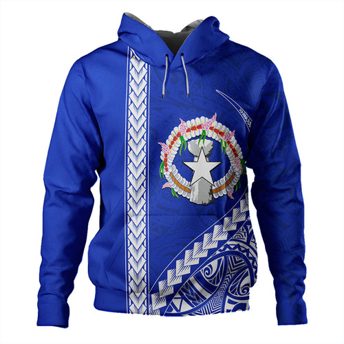 Northern Mariana Islands Hoodie Coat Of Arms Polynesian Tribal