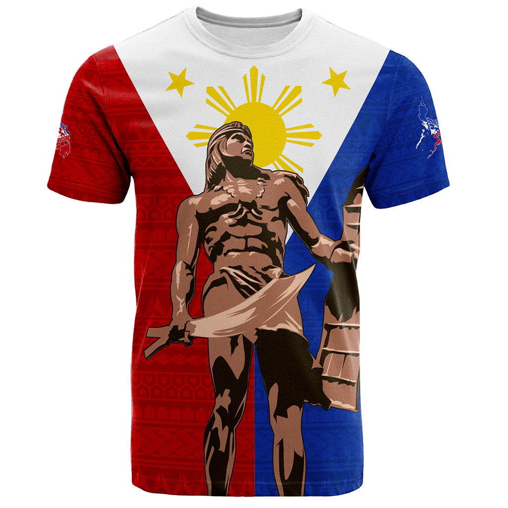 Philippines Filipinos T-Shirt Custom Flag Tribal Lapu Lapu