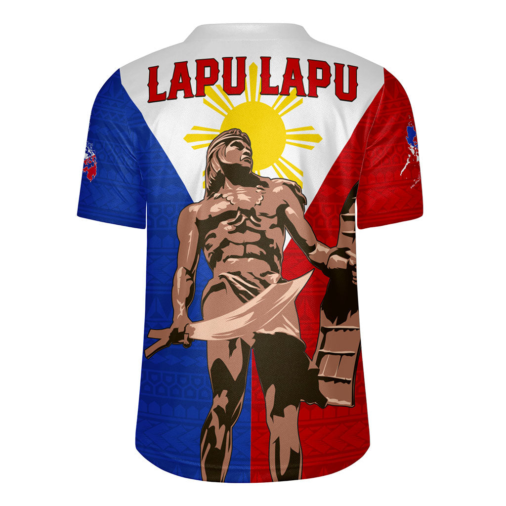 Philippines Filipinos Rugby Jersey Custom Flag Tribal Lapu Lapu