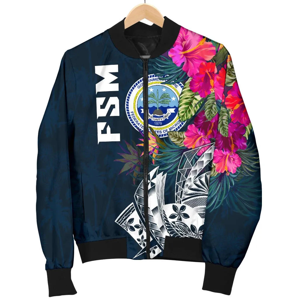 Federated States Of Micronesia Bomber Jacket - Summer Vibes