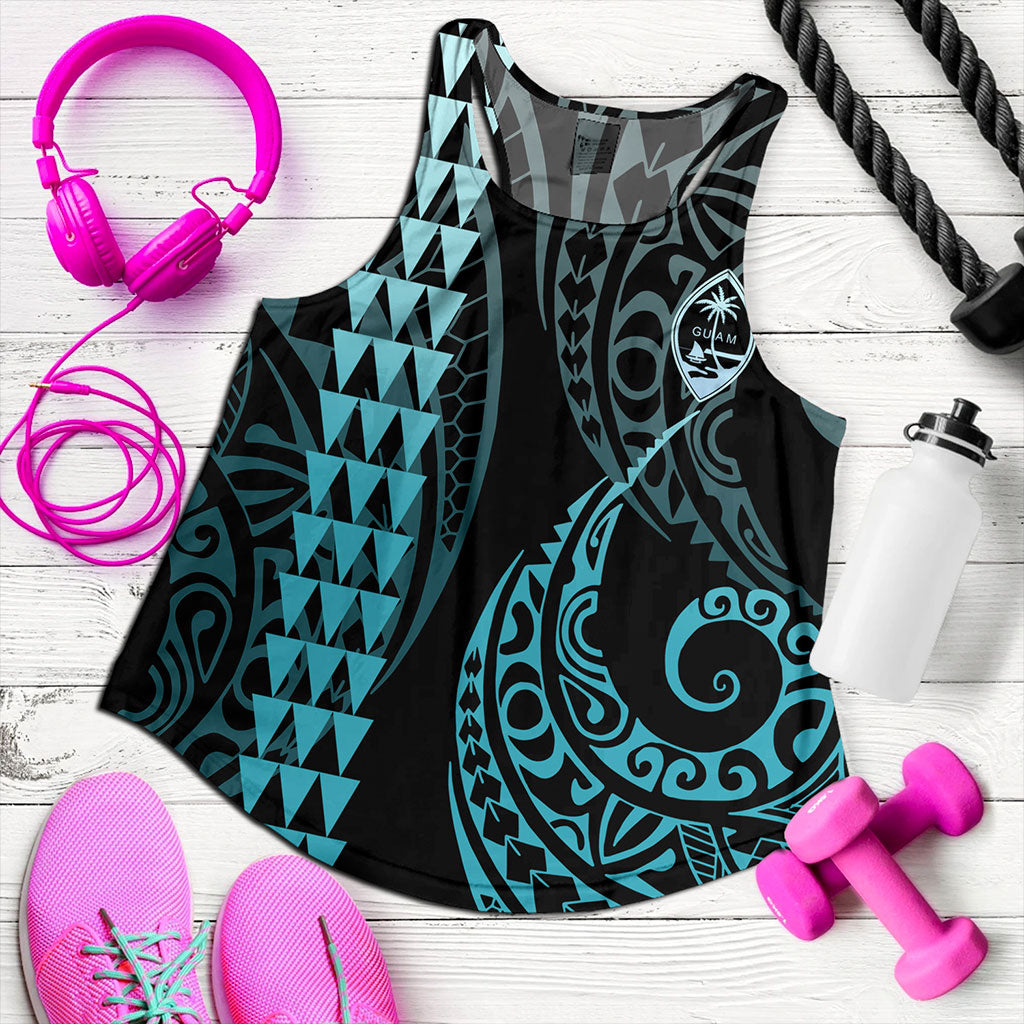 Guam Women Tank Kakau Style Ver.1