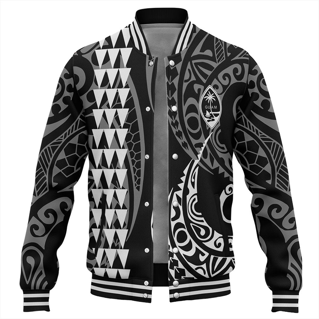 Guam Baseball Jacket Kakau Style Ver.1