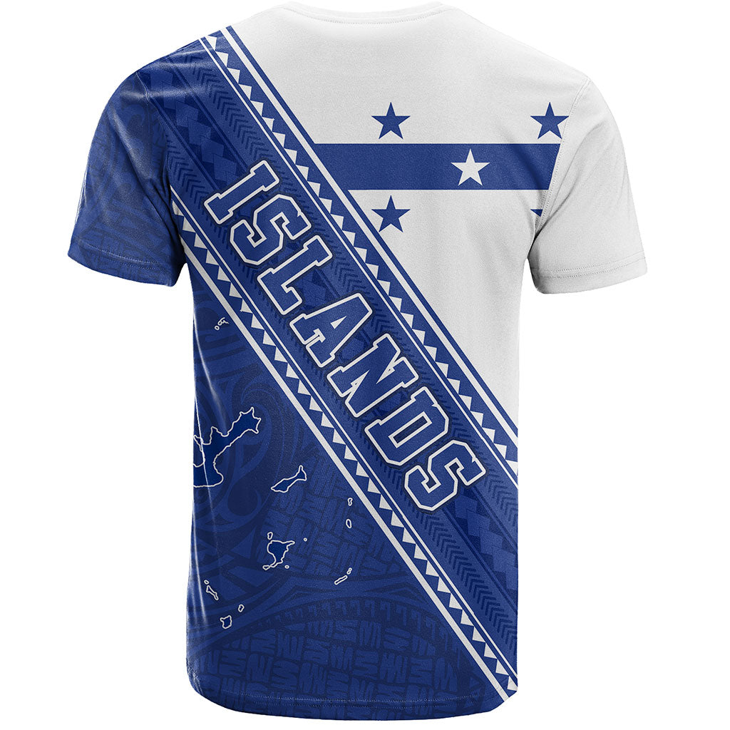 Gambier Islands T-Shirt Flag And Coat Of Arms