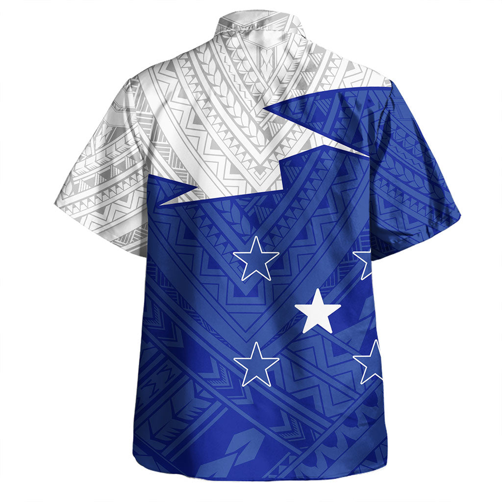 Guam Hawaiian Shirt Tribal Tattoo Style