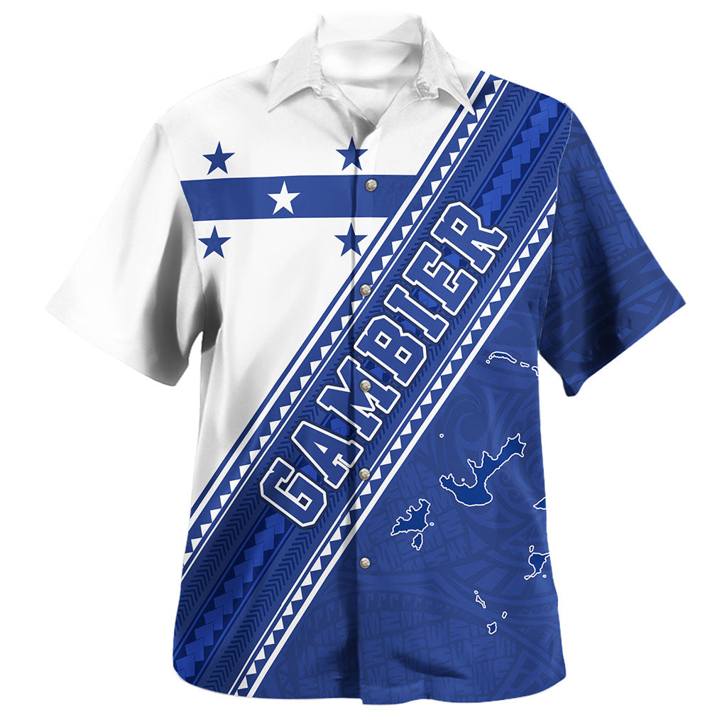 Austral Islands Hawaiian Shirt Polynesian Tattoo Flag And Coat Of Arms