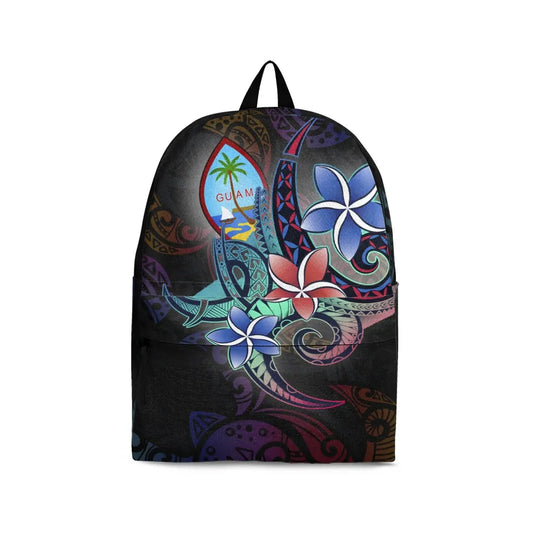 Guam Backpack - Plumeria Flowers Style