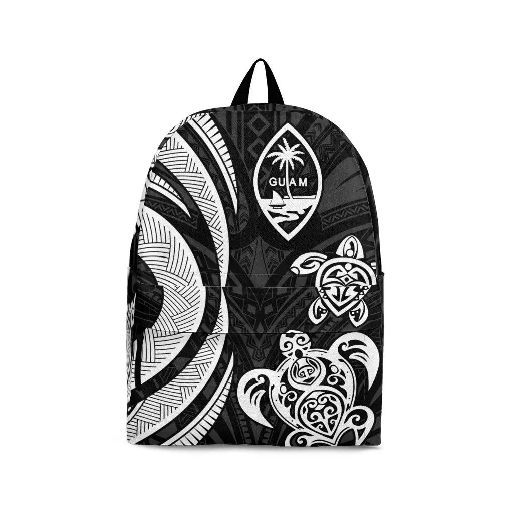 Guam Backpack - White Tentacle Turtle