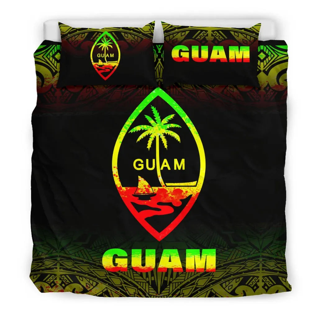 Guam Duvet Cover Set - Reggae Fog Style