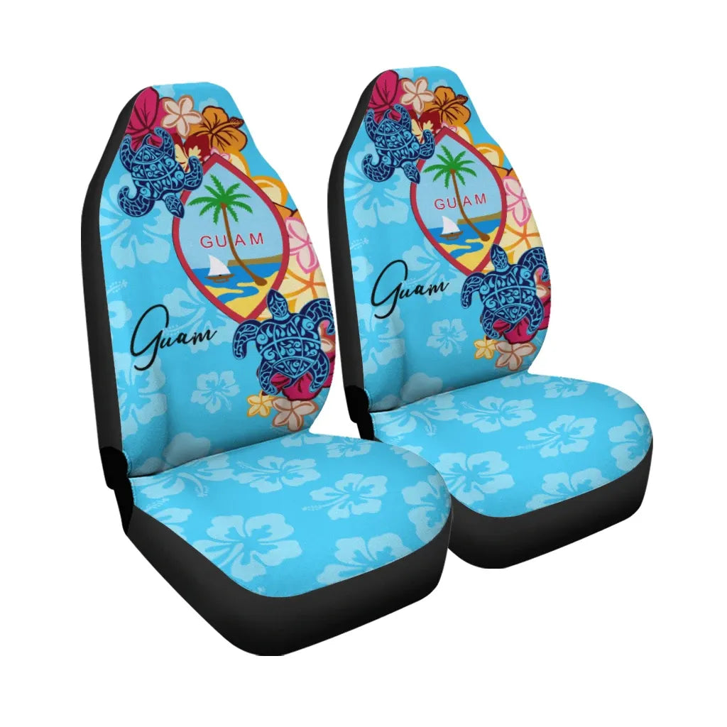 Guam Car Seat Cover - Tropical Style