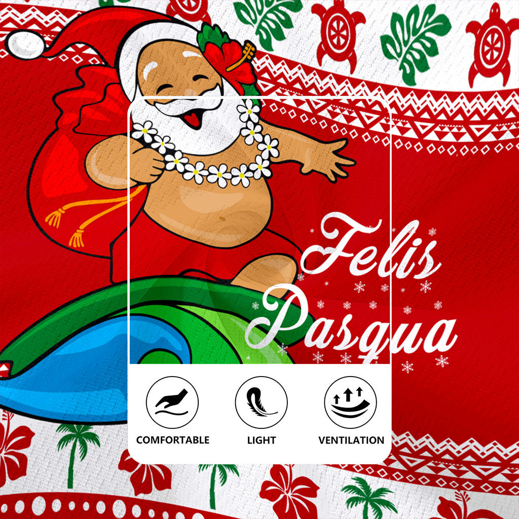 Guam Rugby Jersey Santa Claus Ho Ho Ho Christmas